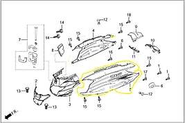 HR-ORT F3818 DASH 110 cc DIS GRNJ.ARKA GOVDE SOL KIRMIZI
